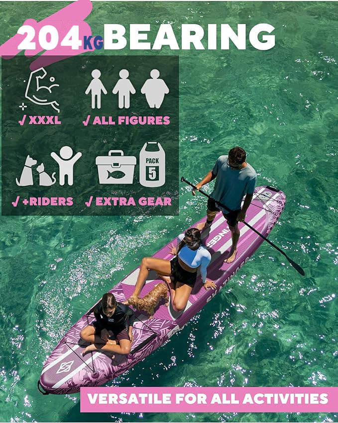 Leafy Expedition Pink 11'6*35"*6" SUP Board